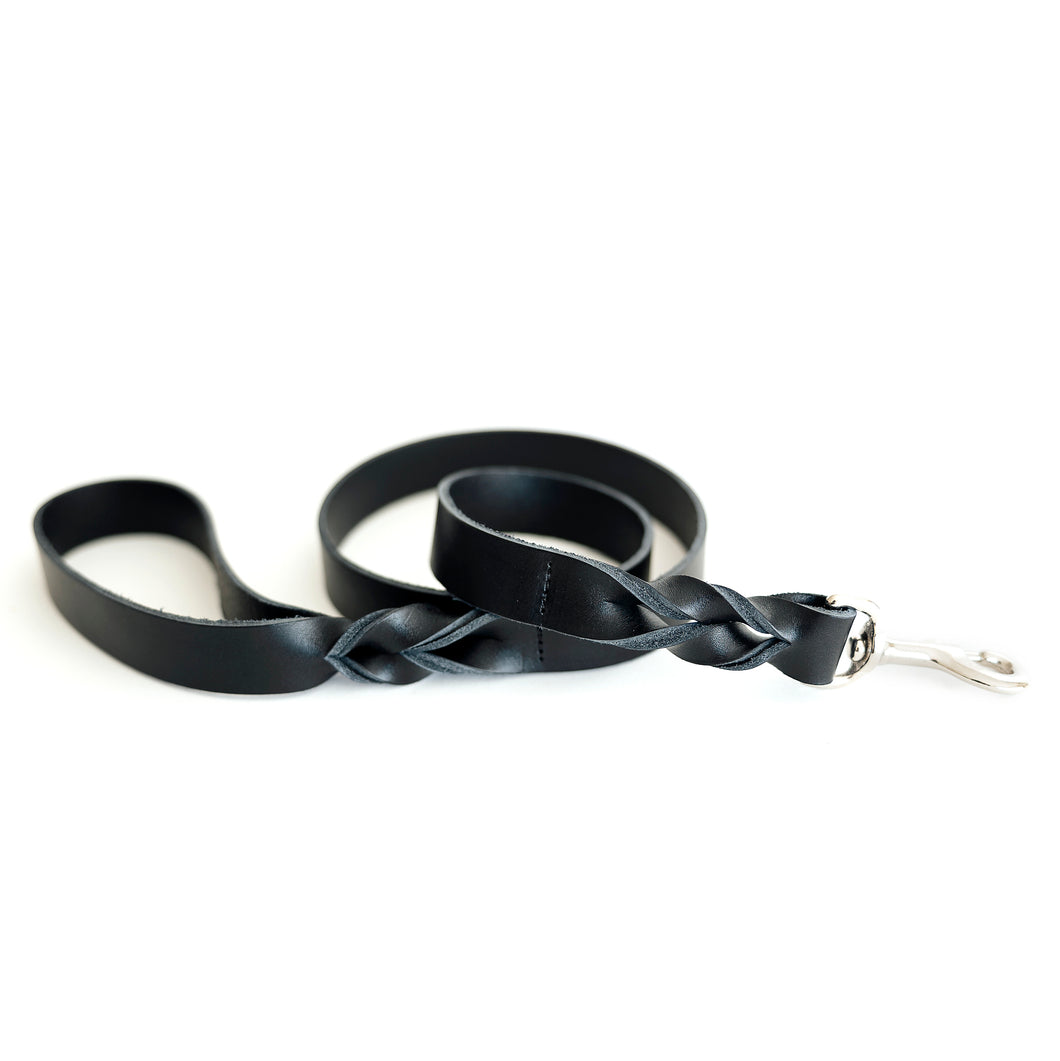 Genuine Leather Braided Leads